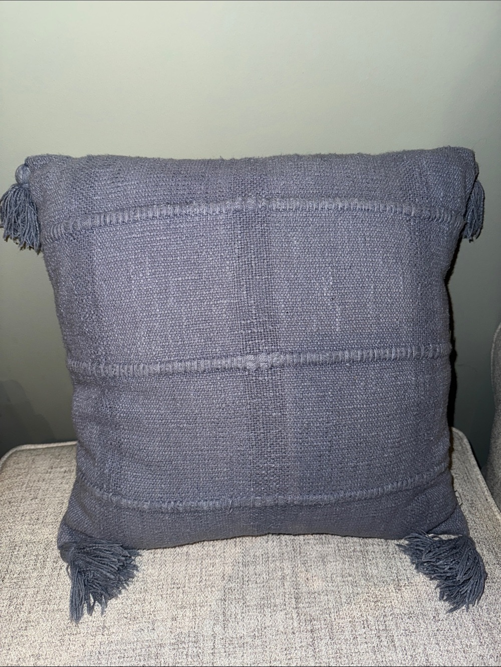 Hearth & hand throw pillow 18x18 with pillow insert